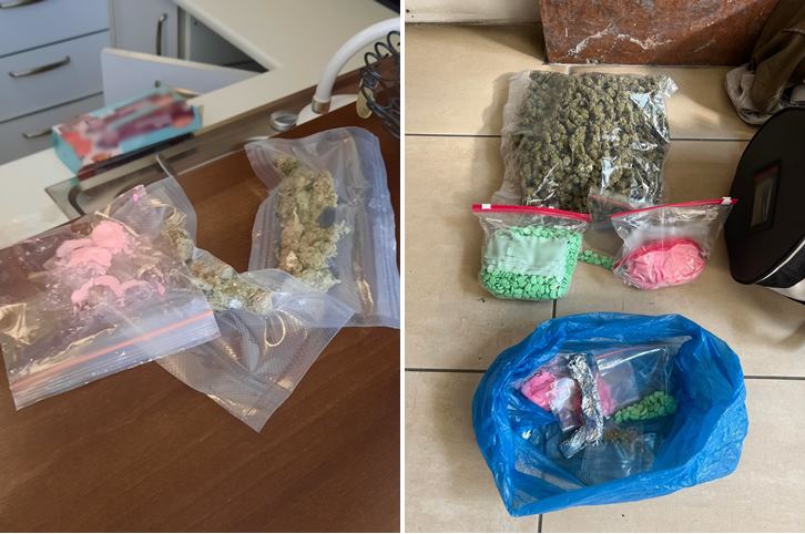 Több mint húsz kilogramm, 70 millió forint értékű kábítószert foglaltak le a budapesti nyomozók. Fotó: police.hu