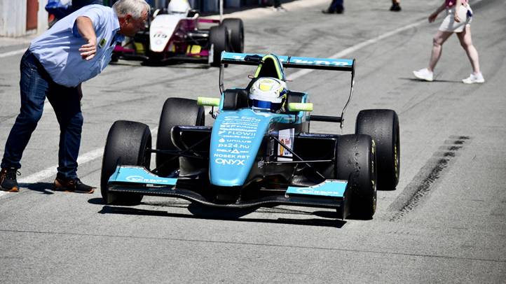 Grobnikban is dobogón a Kermor Motorsport pilótái. Fotó: Štefan Lužica