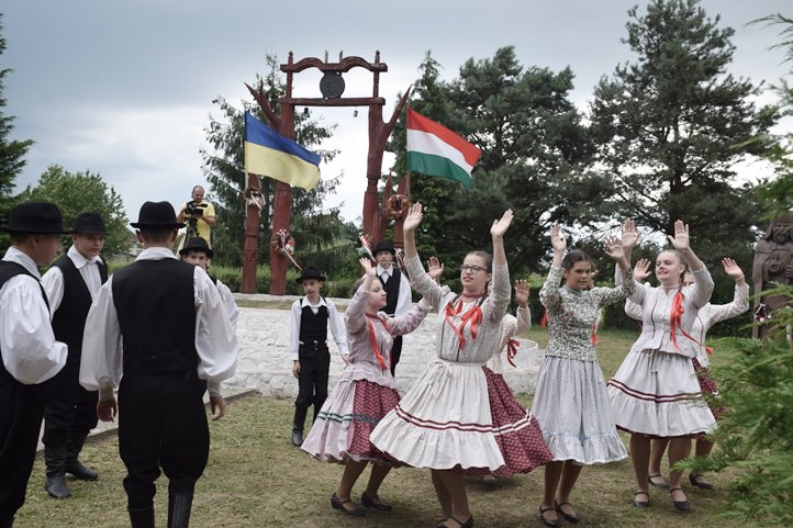 Találkozó a Tiszacsomai Honfoglalási Emlékparkban - Közösségépítés, hagyományőrzés és megmaradás. Fotó: Kovács Elemér