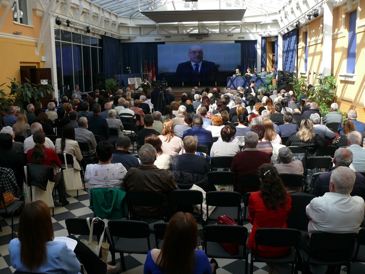 Brenzovics Lászlót újraválasztották a KMKSZ elnökévé. Fotó: Kárpátinfo/Kovács Elemér