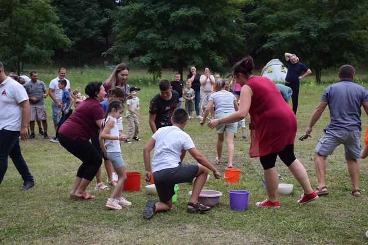 Nyárbúcsúztató a nagycsaládosoknál - Közös élménygyűjtés és hálaadás. Fotó: Kovács Erzsébet