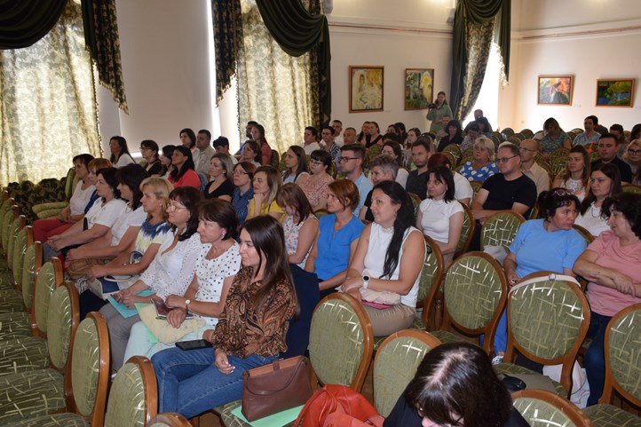 A Kárpátaljai Nyári Kölcsey Pedagógusakadémia nyitórendezvényén. Fotó: Kovács Elemér