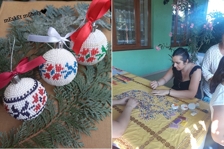 Kézműves termékek Kopinec Emesétől - Gyöngyhorgolt ékszerek kárpátaljai hímzésmotívumokkal