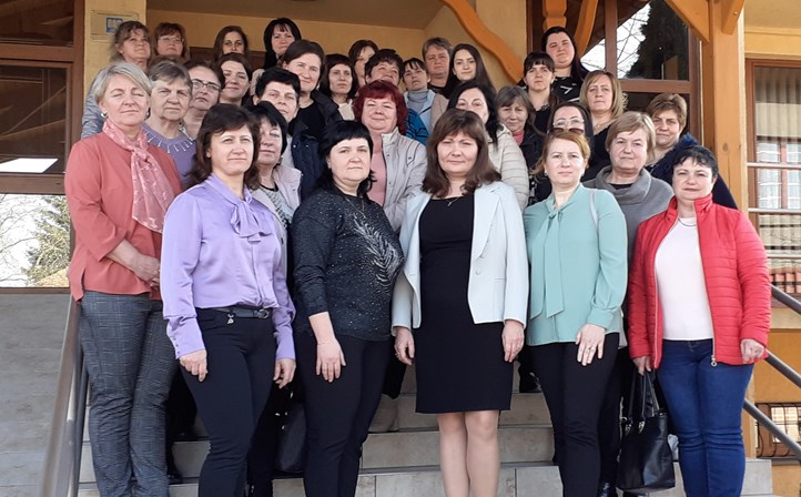 Tisztújítás a Kárpátaljai Magyar Könyvtárosok Egyesületénél - Ismét Varga Évának szavaztak bizalmat. Fotó: Szemere Judit