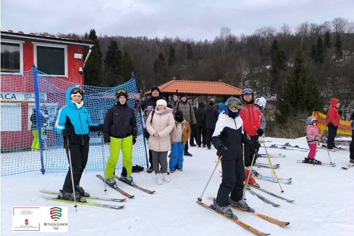 Síhétvégén a nagycsaládosok - Jó nekünk itt lenni 