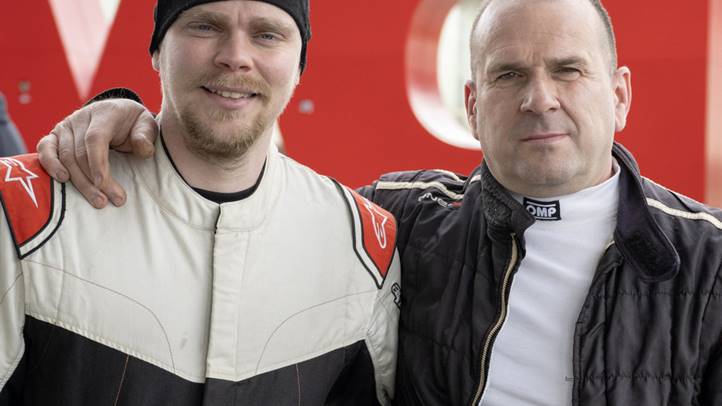 Kronome Ákos: Egy teljesen gondmentes versenyt zártunk, és a dobogó is megvolt. Fotó: Hajóka SportFotó