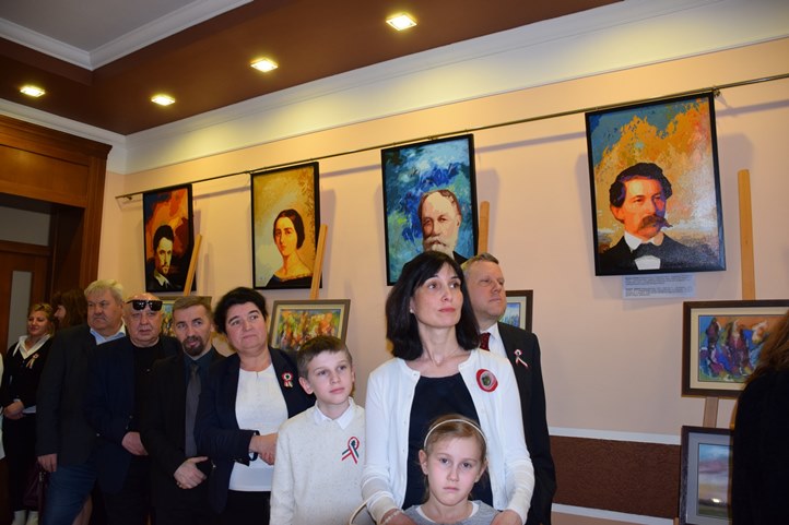 Kiállítás nemzeti ünnepünk előestéjén - Petőfi Sándor és kortársai Beregszászon. Fotó: Kárpátinfo/Kovács Erzsébet