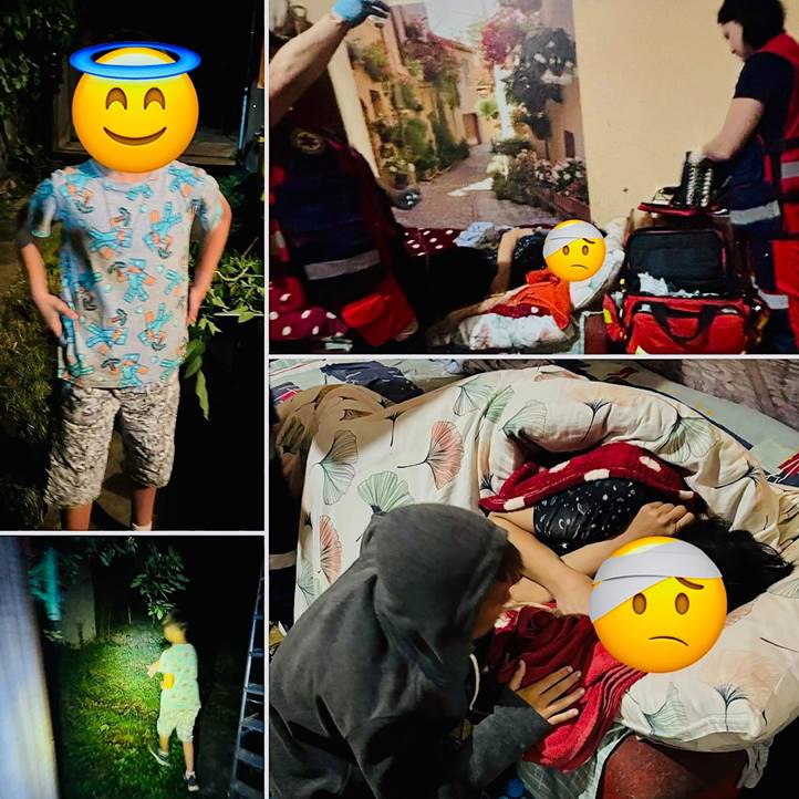Példamutató helytállás: egy beregszászi járási fiú időben hívott segítséget rosszul lett édesanyjához. Fotó: facebook.com/beregszaszimento