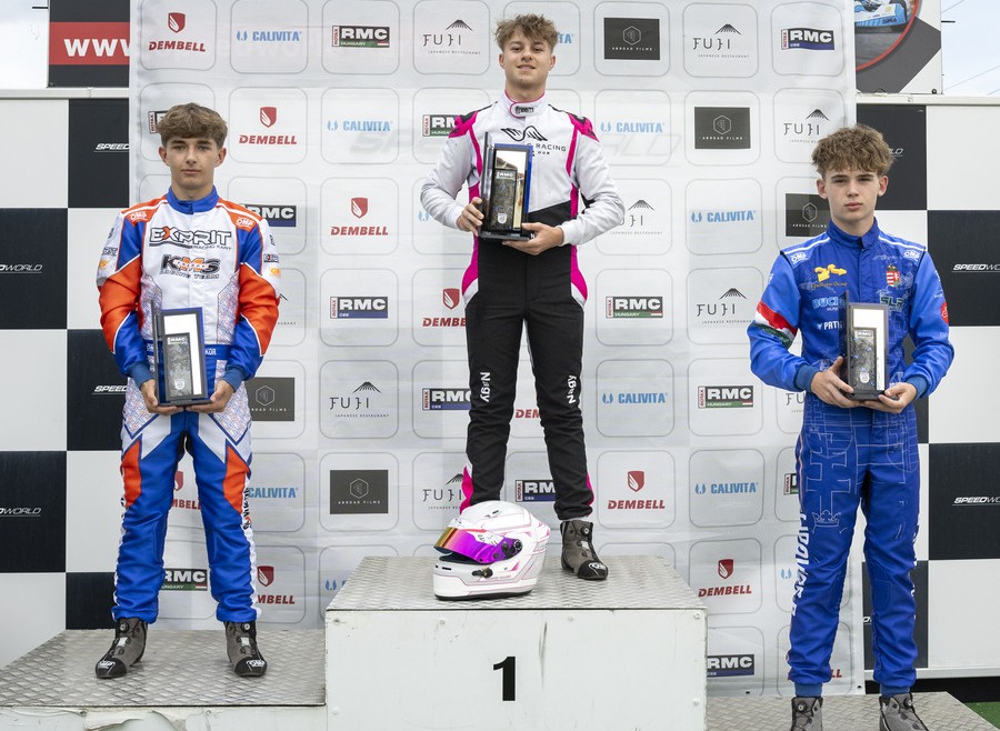 Senior kategóriagyőzelem a Gokart OB-n! Fotó: Hajóka SportFotó
