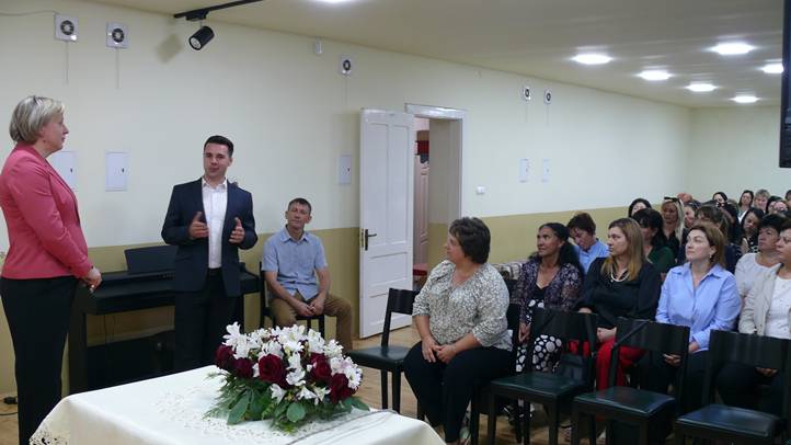 A KRE óvodapedagógusainak szakma napja Mezőváriban - „Szerezz bölcsességet!” Fotó: Kárpátinfó/ Kovács Erzsébet