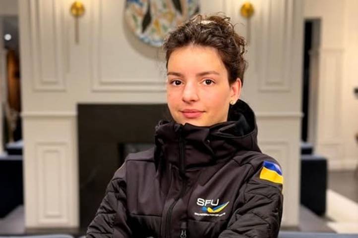 Téli olimpia kárpátaljai résztvevőkkel - Nelli Popovics