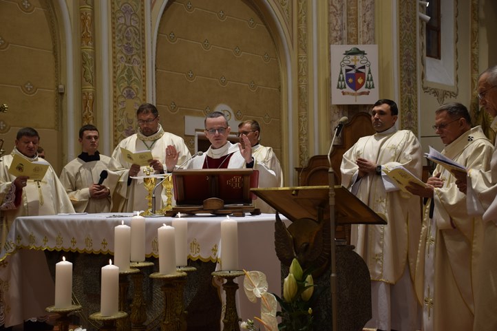 A Munkácsi Római Katolikus Egyházmegye új püspökének beiktatásán. Fotó: Kárpátinfo/Kovács Elemér