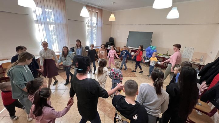 Hittanosok őszi alkalma a beregszászi római katolikus plébánián - Hálaadás és szüreti mulatság