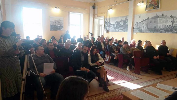 Lezajlott a VIII. összehívású Beregszászi Városi Tanács soros ülése. Fotó: Beregszászi Városi Tanács