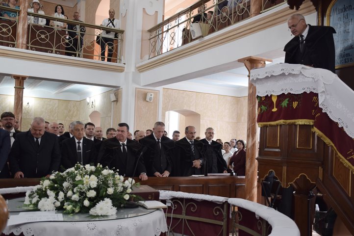 Hálaadó tanévnyitó istentisztelet: 100 éves a Kárpátaljai Református Egyházkerület, 30 éves a református oktatás. Fotó: Kovács Erzsébet