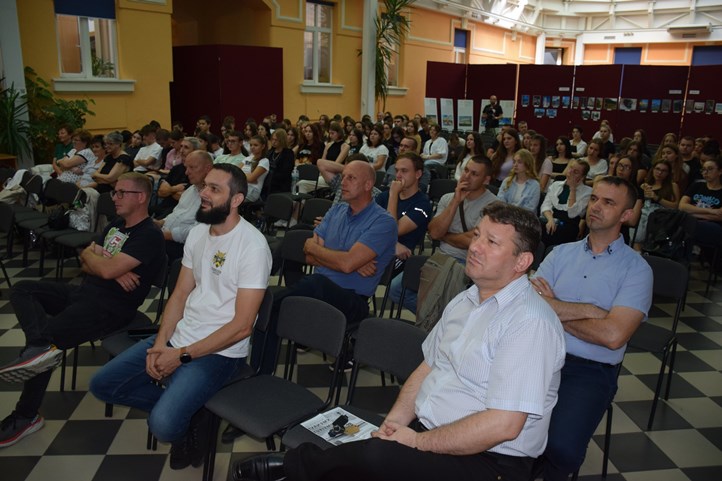 A turizmus világnapját ünnepelték a Rákóczi Főiskolán. Fotó: Karpatinfo/Kovács Erzsébet