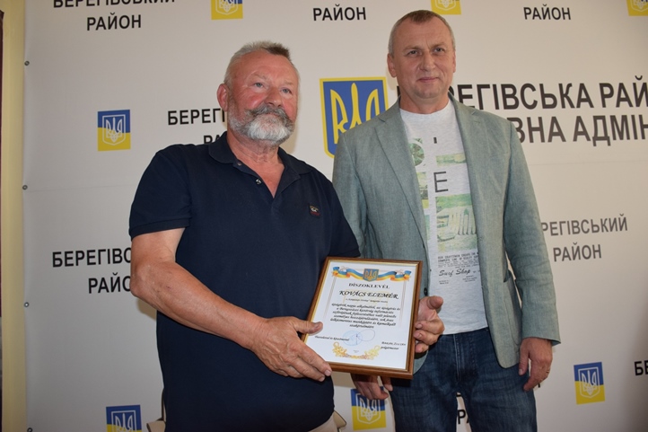 Méltatták az újságírók napját Beregszászban. Fotó: Kárpátinfo/Kovács Elemér