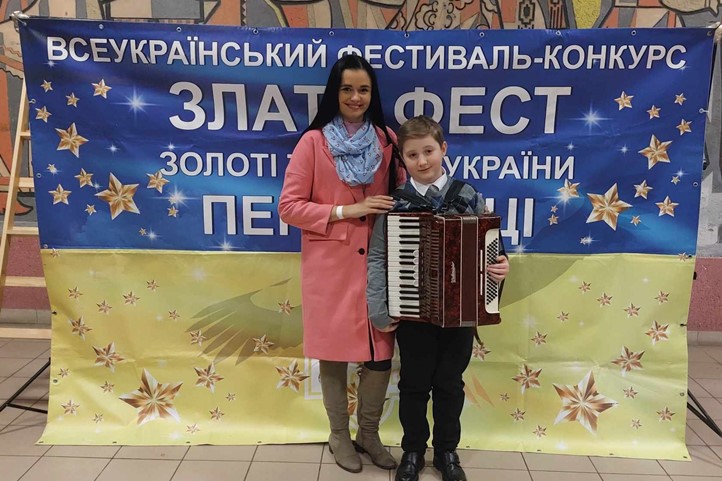 Első helyezést ért el a Tulipán Tanoda növendéke a „ZLATA FEST Ukrajna Arany Tehetségei” Összukrán Fesztiválon