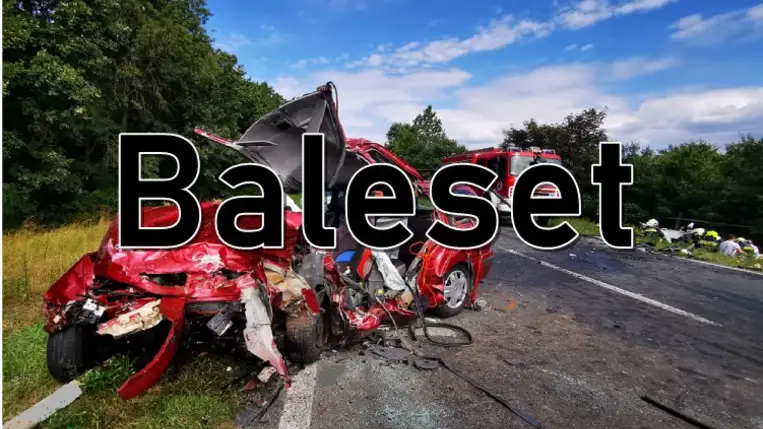 Közlekedési baleset. Illusztráció