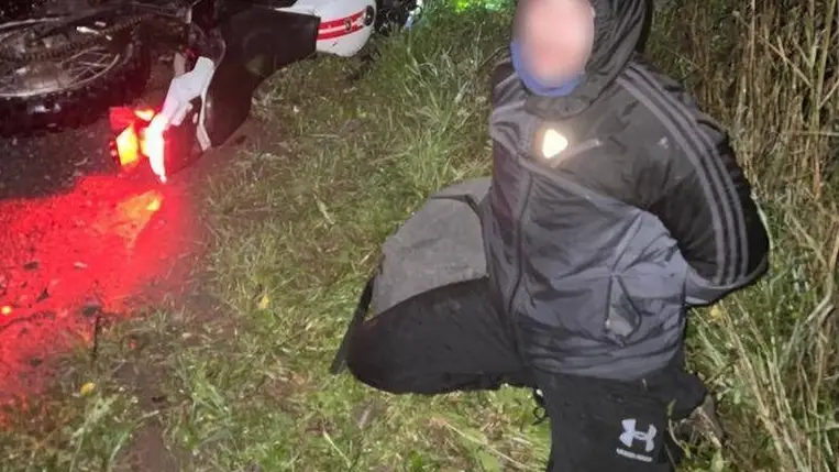 Kettőt egy csapásra: Embercsempész és kábítószer-terjesztő egyben. Fotó: Nemzeti Rendőrség