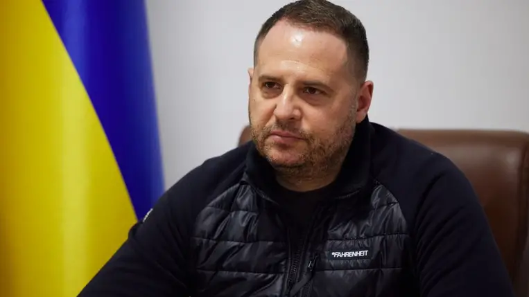 Andrij Jermak, az Ukrán Elnöki Iroda vezetője