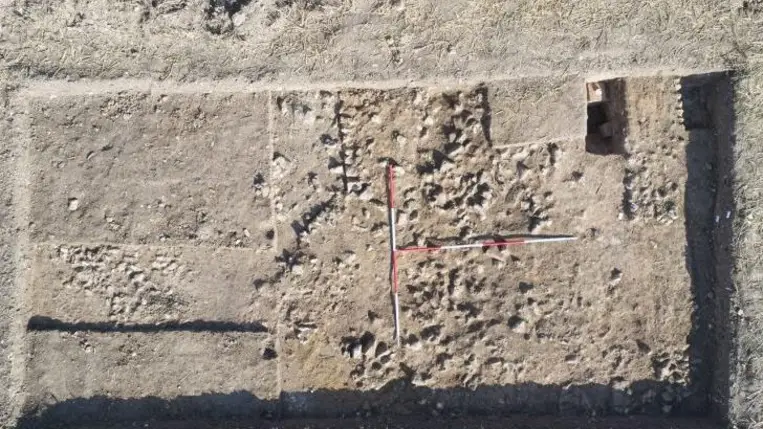 Ebbe a római kori villába komoly központi fűtést építettek