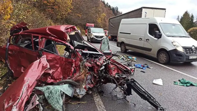 Halálos közúti baleset a Kijev–Csap autóúton