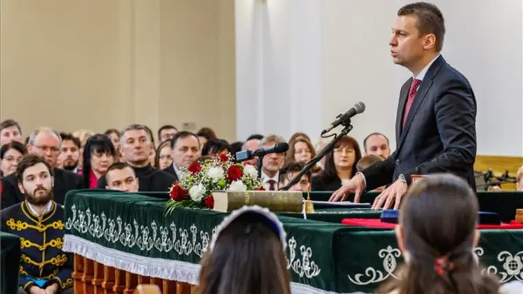 Menczer Tamás, a Külgazdasági és Külügyminisztérium. MTI/Nemes János