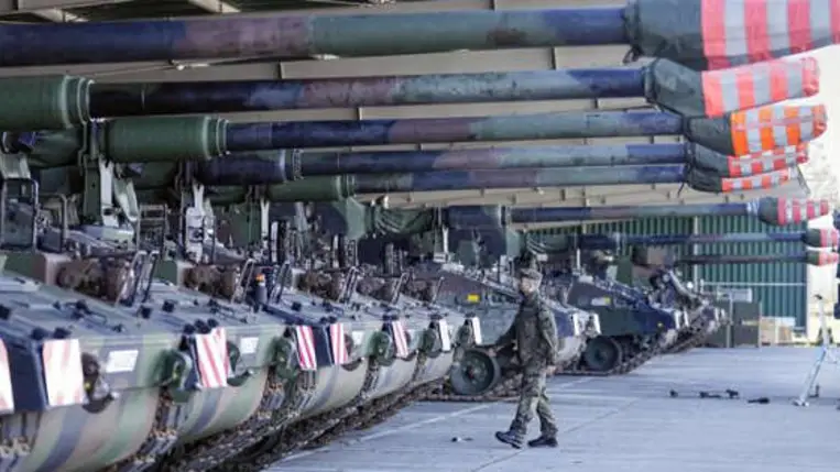 Német Volcano rakéta. Illusztráció