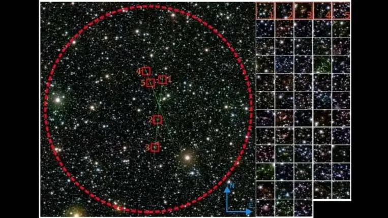 Óriási rejtélyes szerkezetet találtak a galaxisunk mögött