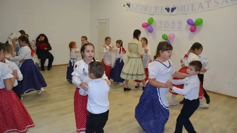 Szüreti mulatság Badalóban. Fotó: Jakab Lajos