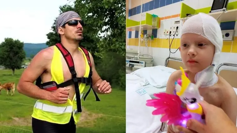Súlyosan beteg kárpátaljai kislány gyógyulásáért futott egy gyógypedagógus