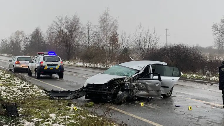 Tömegbaleset a Kijev-Csap autóúton Kárpátalján