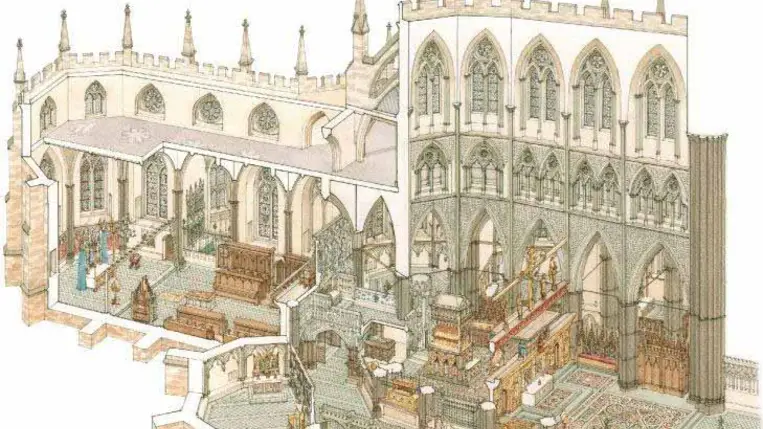 A Fehér Királyné elveszett kápolnáját rekonstruálják