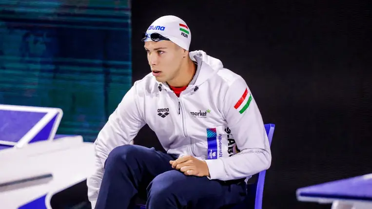 Szabó Szebasztián vb-bronzérmes lett 50 méter pillangón