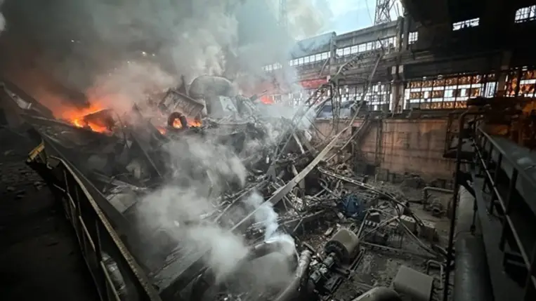 Energetikai infrastruktúrát ért orosz csapás. Illusztráció. Fotó: t.me/dtek_ua