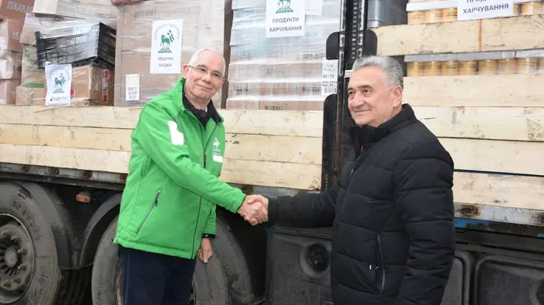 Félszáz segélyszállítmány a KRE Diakóniai Központjából