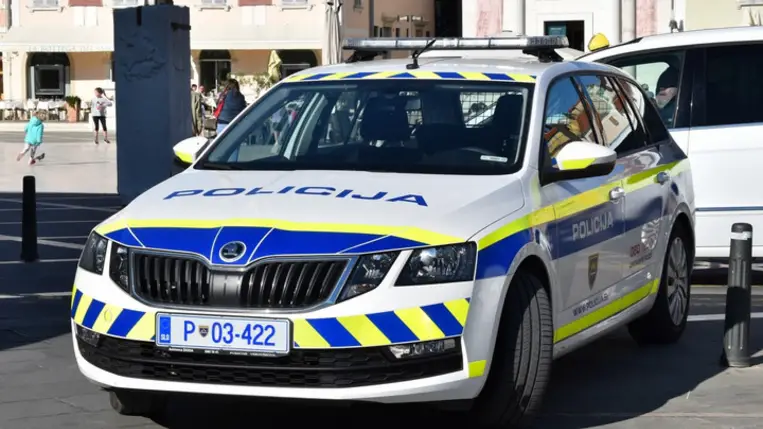 Szlovén rendőrség. Illusztráció