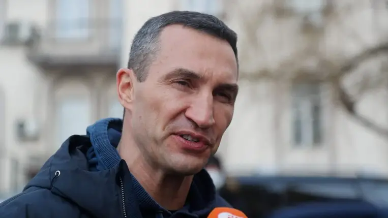 Volodimir Klicsko korábbi nehézsúlyú profi világbajnok ökölvívó