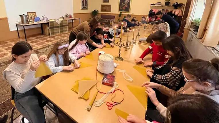 Gyertyakészítő kézműves foglalkozás Salánkon