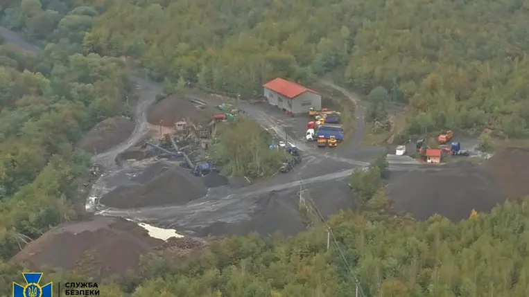 Kárpátalján 309 millió hrivnya értékű andezitet értékesített illegálisan egy cég