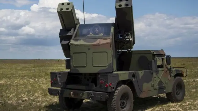 Avenger típusú légvédelmi rakétarendszer. Fotó: avenger.ukrmilitary.com