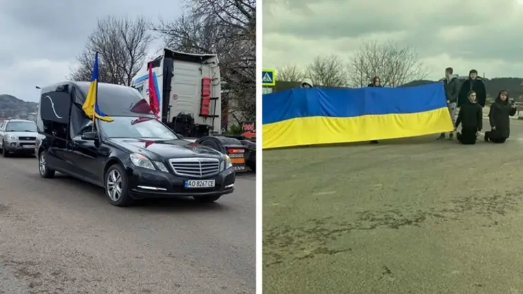 Kárpátalján végső búcsút vettek a háborúban meghalt Jaroszlav Bilaktól
