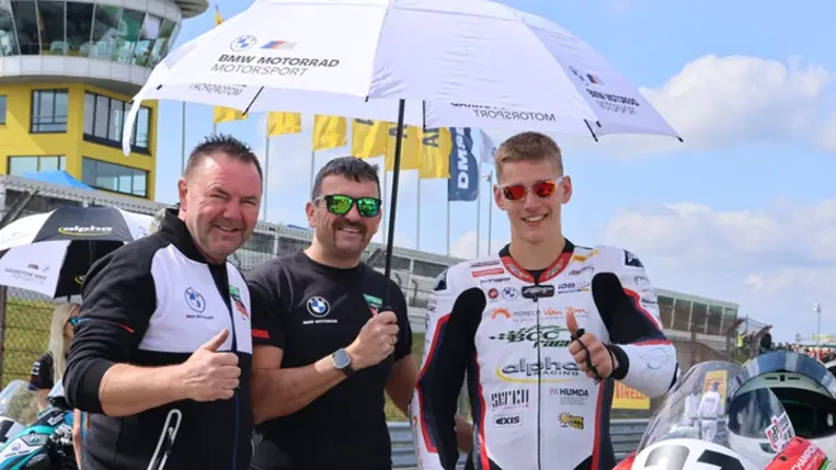 Remekelt a Sachsenringen Kovács Bálint! Fotó: Henk Teerink, Damon Teerink
