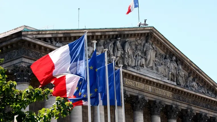 Francia nemzetgyűlés. Illusztráció