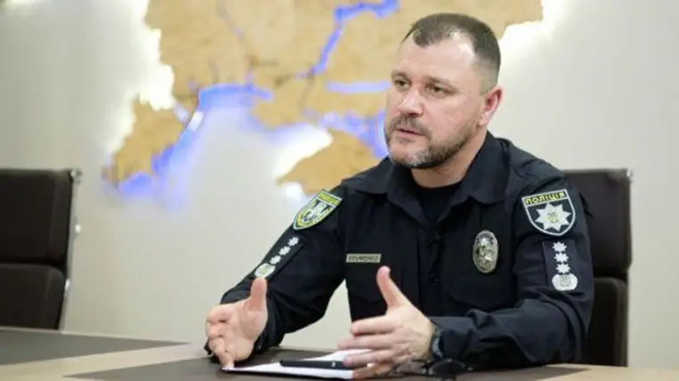 Ihor Klimenko ukrán belügyminiszter. Fotó: rbc.ua