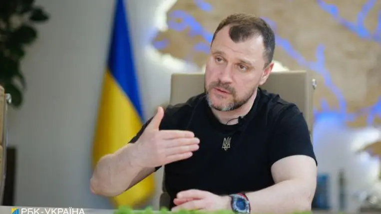 Ihor Klimenko ukrán belügyminiszter. Fotó: rbc.ua