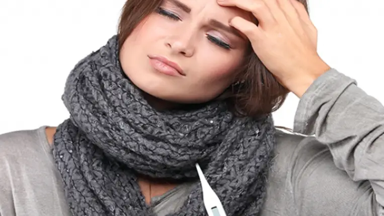 Testhőmérséklet. Illusztráció