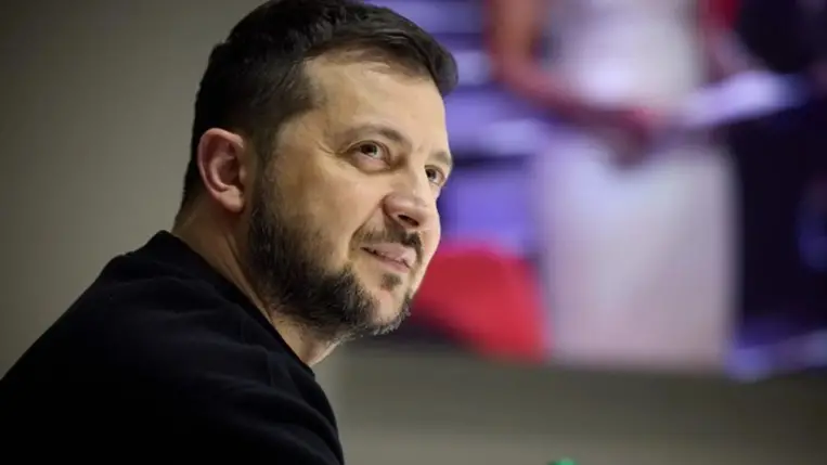 Volodimir Zelenszkij, Ukrajna elnöke. Fotó: president.gov.ua