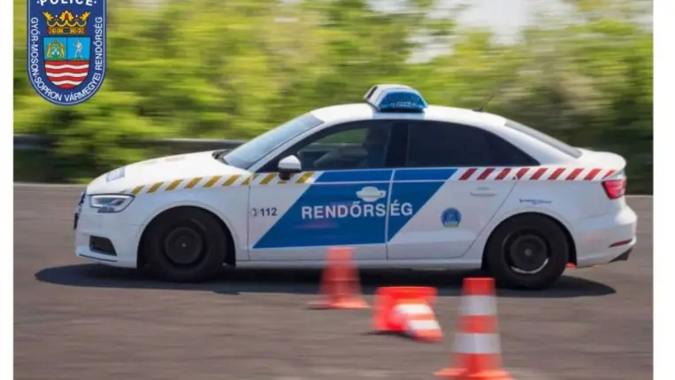 Győr-Moson-Sopron Vármegyei Rendőr-főkapitányság. Illusztráció. Fotó: Police.hu